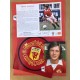 Signed picture of Tony Young the Manchester United footballer.